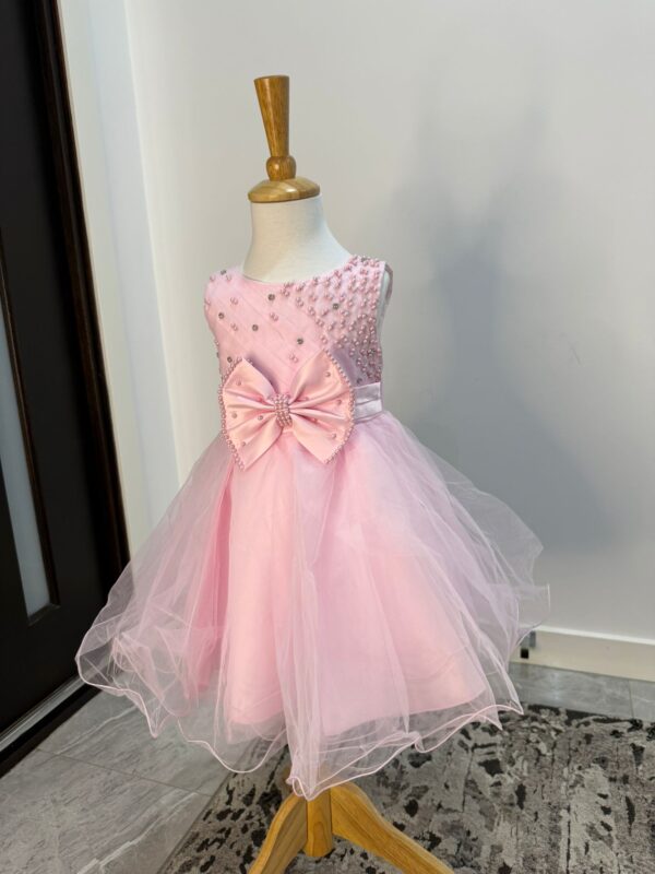 Pearl Elegance Tulle Princess Dress - Image 8