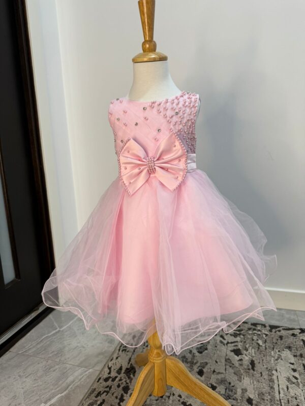 Pearl Elegance Tulle Princess Dress - Image 9