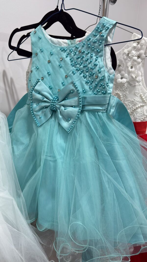 Pearl Elegance Tulle Princess Dress - Image 10