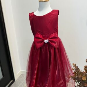 Twinkle Bloom Shimmer Bow Dress