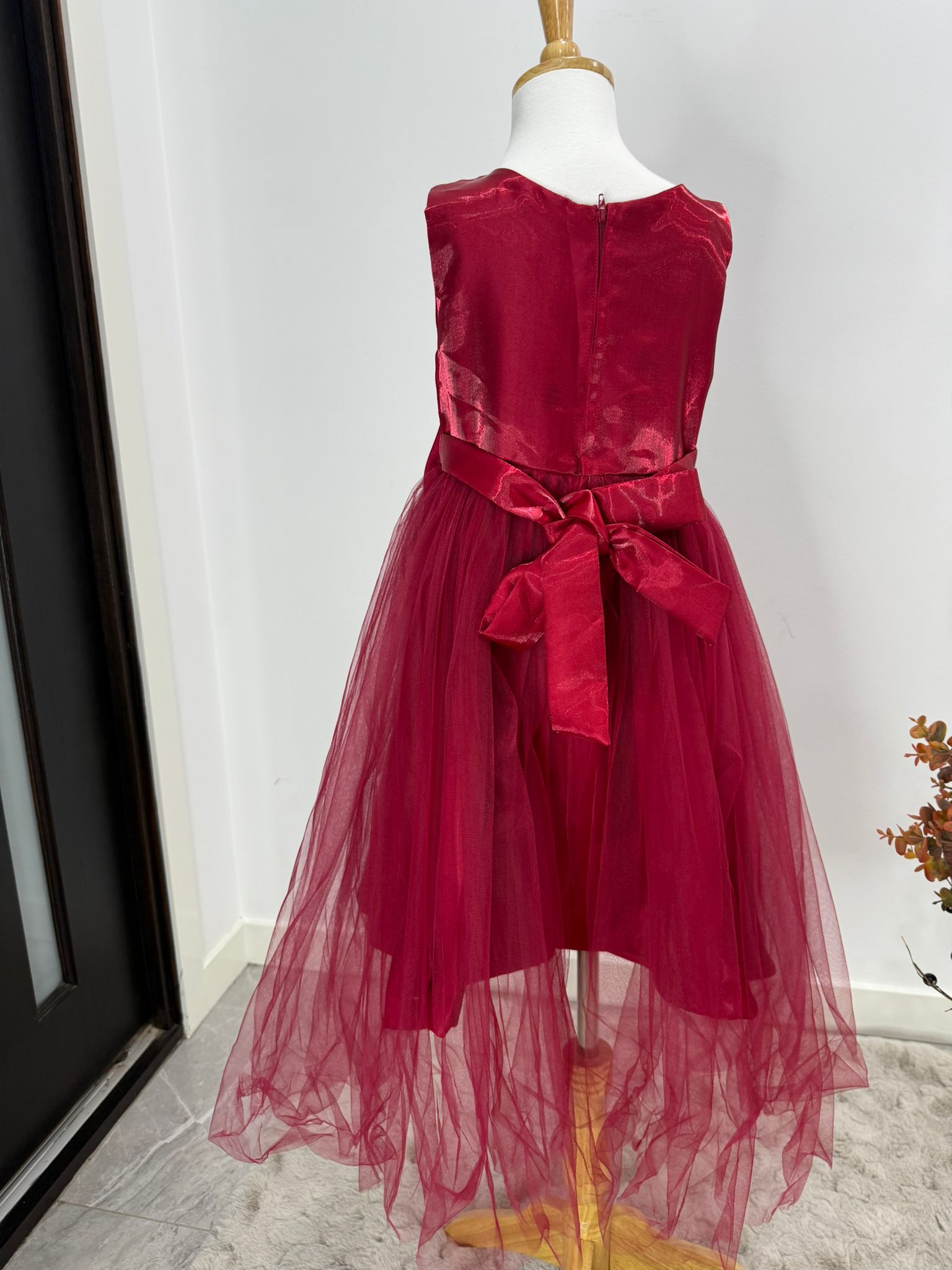 Twinkle Bloom Shimmer Bow Dress - Image 5