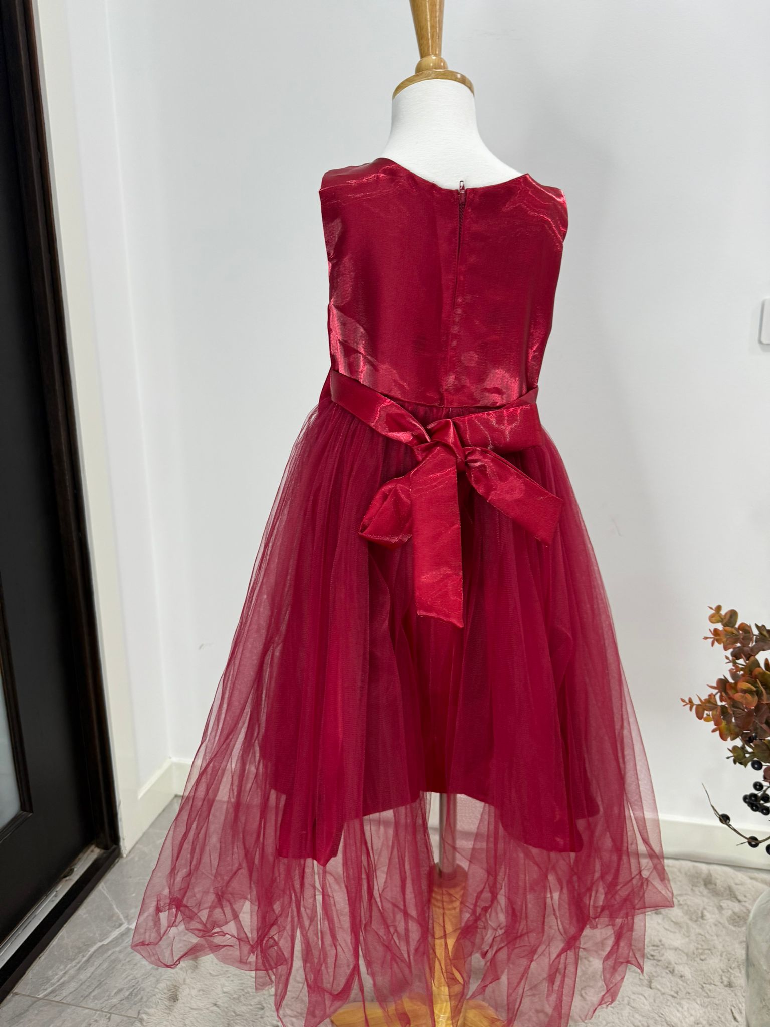 Twinkle Bloom Shimmer Bow Dress - Image 6