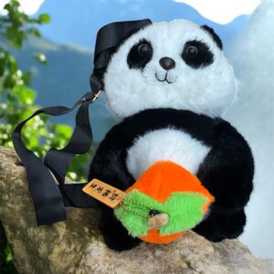 Cute Panda Plush Backpack for Kids – Soft Animal Toy Bag