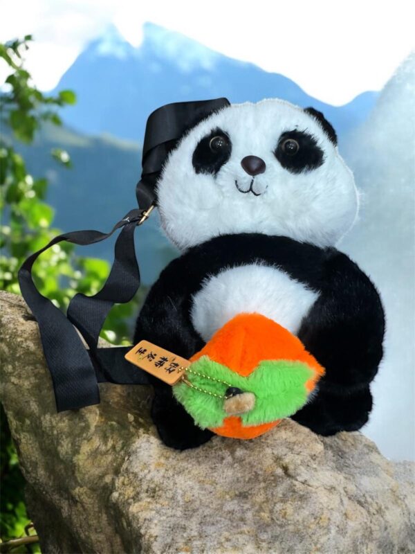 Cute Panda Plush Backpack for Kids – Soft Animal Toy Bag